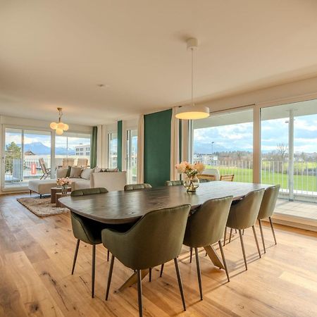 Visionary Hospitality Rothenburg, Lucerne - Premium Apartments With Free Parking, Washer, Kitchen, Terrace, 15' City Buitenkant foto