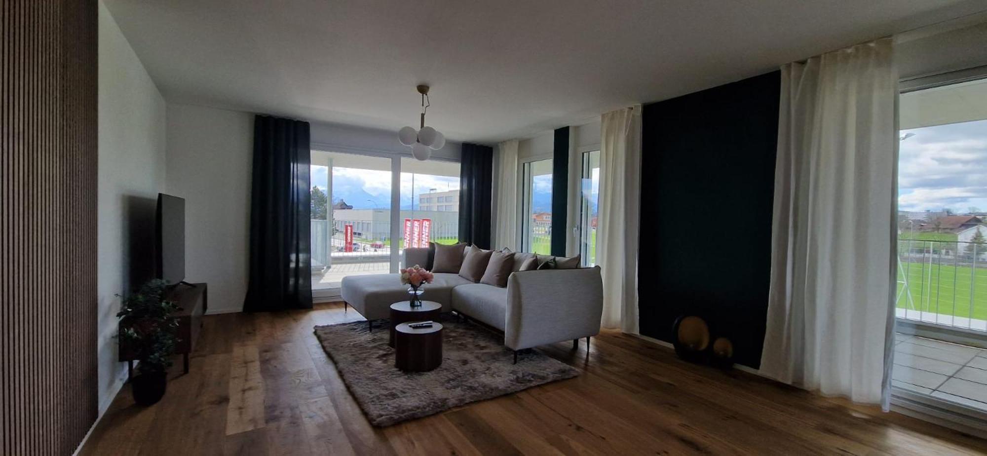 Visionary Hospitality Rothenburg, Lucerne - Premium Apartments With Free Parking, Washer, Kitchen, Terrace, 15' City Buitenkant foto