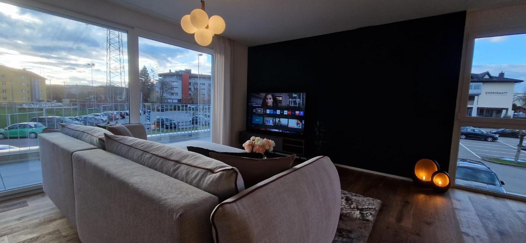 Visionary Hospitality Rothenburg, Lucerne - Premium Apartments With Free Parking, Washer, Kitchen, Terrace, 15' City Buitenkant foto